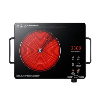 DL-SL27021Электроплита инфракрасная 3500W /Антипригарное керамическое покрытие /Таймер/Сенсорный цифровой светодиодный дисплей/Настольная кухонная