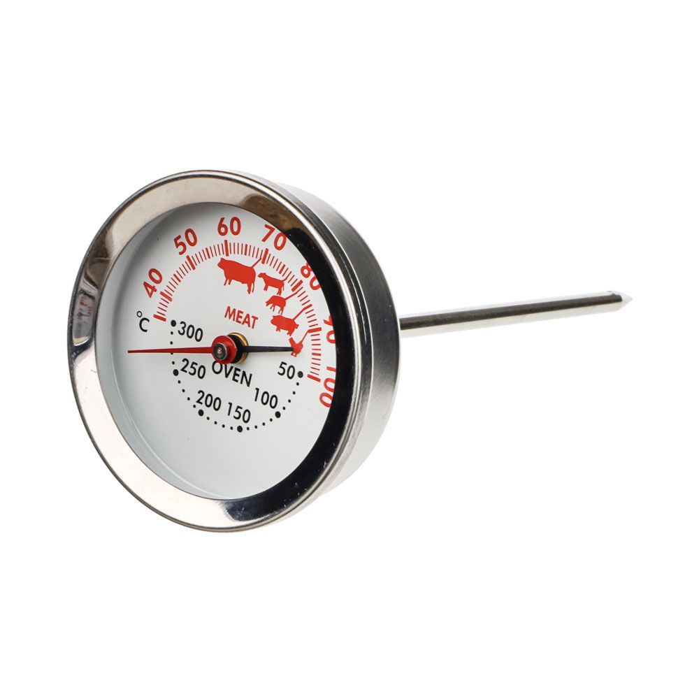 Термометр  из нержавеющей стали 2в1 для духовой печи и мяса -   AH-884-204(100шт)