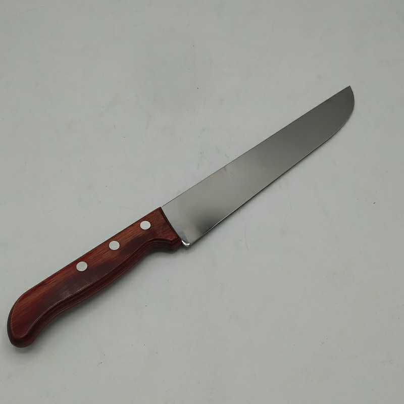 Нож TRAMONTINA кухонный с деревянной ручкой 33см.
