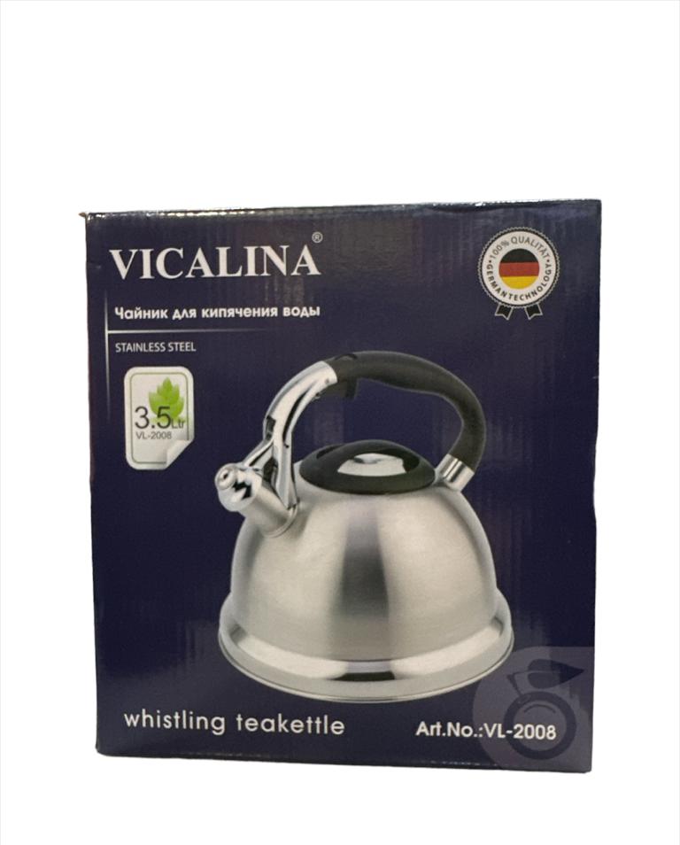Чайник VICALINA из нержавеющей стали  3.5л VL-2008(12шт)