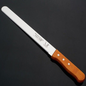 Нож кулинарный для бисквитов с крупным зубом 48см
