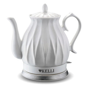 Чайник керамический 2.0л - KELLI KL-1341Белый (1х6)