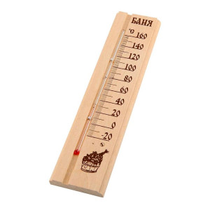 Термометр деревянный банька