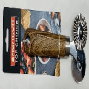 DL-946 нож для резки тесто пицерезка и чебуреки 2в1