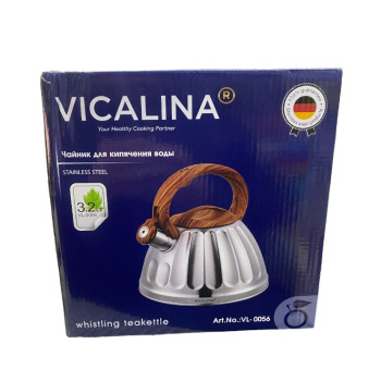 Чайник из нержавеющей стали VICALINA  3,2л.(0056-12)