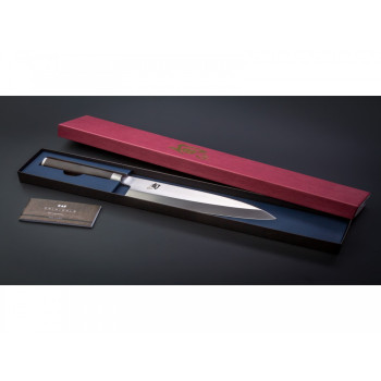 DL-4020-11 Kanetsune Seki Нож кухонный Накири  Takefu Shiro-2 High Carbon Steel