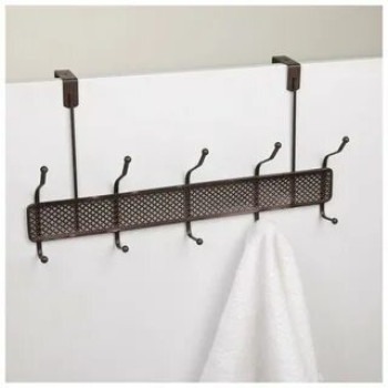 DL-9008-2 Вешалка настенная на 5 крючков (коричневый)