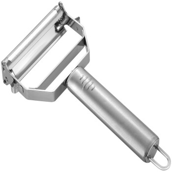 DL-11513 Кухонная металлическая овощечистка, овощерезка средняя