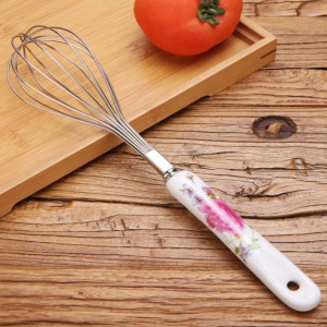 DL-147 Венчик с пластиковой ручкой японский цветок средний  (360 шт)