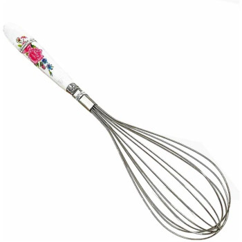 DL-148  Венчик с пластиковой ручкой японский цветок большой (360шт)