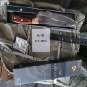 DL-785 Нож кухонный с деревянной ручкой. Универсальный