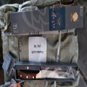 DL-787 Нож кухонный с деревянной ручкой. Универсальный