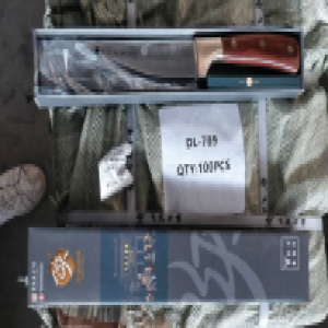 DL-789 Нож кухонный с деревянной ручкой. Универсальный