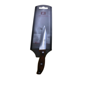 DL-794 Нож кухонный с деревянной ручкой.  DL-9600