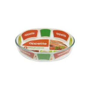 Форма стекл овал 26x18x6см/1,6л ТМ Appetite