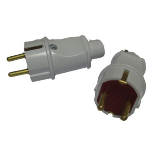 Вилка электрическая карболитовая