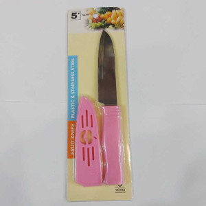 Нож кухонный пластиковый с защитником для фруктов -  62054