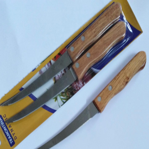 Набор кухонных ножей TRAMONTINA DYNAMIC  с зубчатыми лезвиями цена за (12шт) -  AH-HY-01 (50шт)