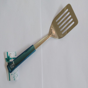 Лопатка GUANBAO кухонная с прорезью и с пластиковой ручкой - AV-B0083