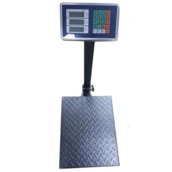 Весы коммерческие электронные для взвешивания товара 500кг со счетным устройством, высчитывающим сумму к оплате DL-430-500