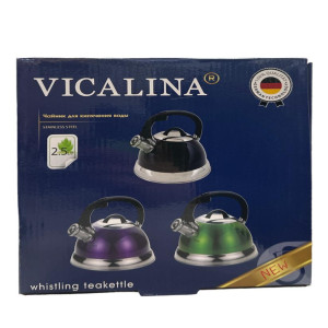 Чайник VICALINA из нержавеющей стали 2,5л. -  VL-102